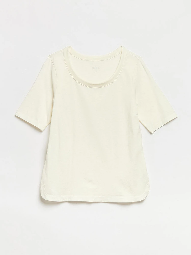 Petite Scoop Neck T-shirt