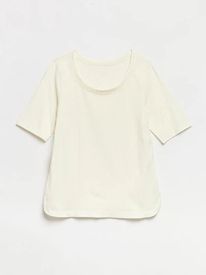 Petite Scoop Neck T-shirt