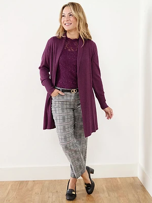 Petite Shawl Collar Cardigan