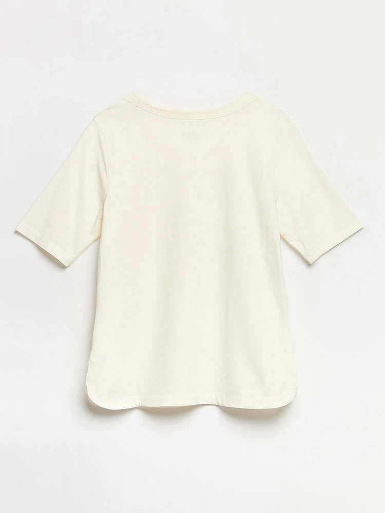 Petite Scoop Neck T-shirt