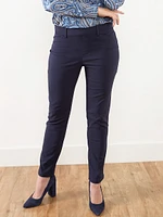 Emily Navy Slim Leg Pants