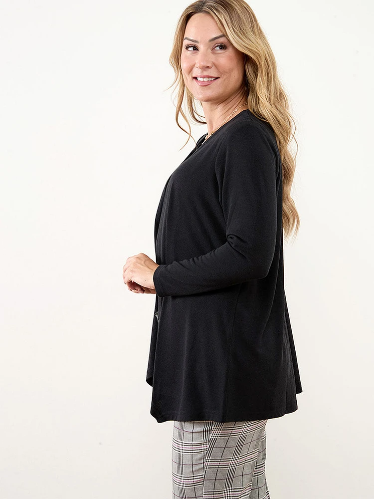 Petite Open Front Lightweight Topper