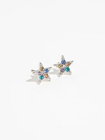 Silver Stud Multi Design Earring Pack