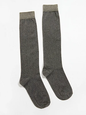 Lurex Trouser Socks