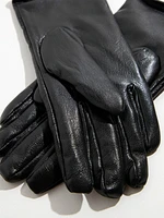 Vegan Leather Gloves