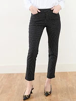 Emily Microtwill Slim Leg Pant