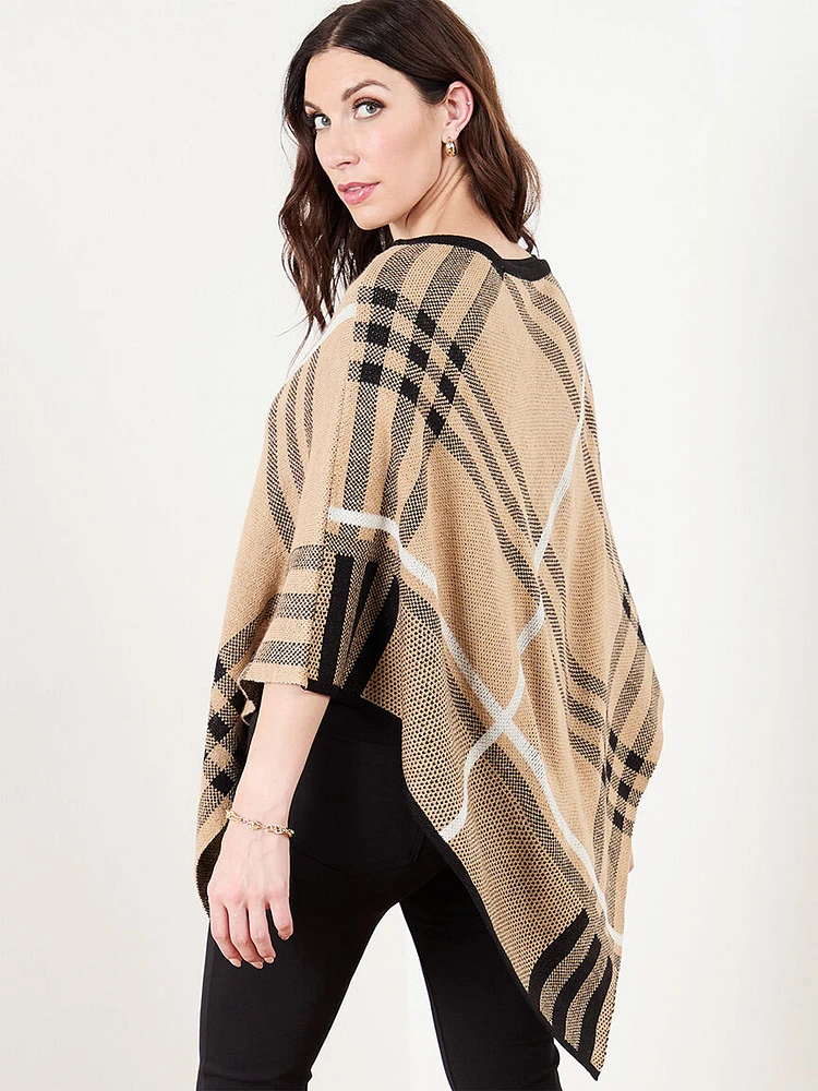 Knit Poncho Sweater