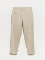 Christy Slim Ankle Pant Microtwill