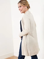 Petite Shawl Collar Cardigan