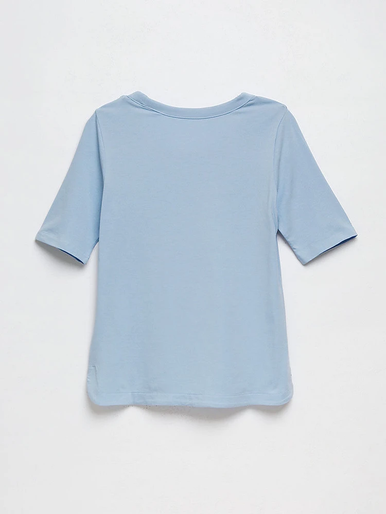 Petite Scoop Neck T-shirt