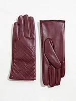 Vegan Leather Gloves