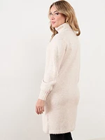 Petite Turtleneck Tunic Sweater