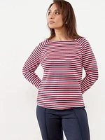 Petite 3/4 Sleeve Cotton-Blend Top