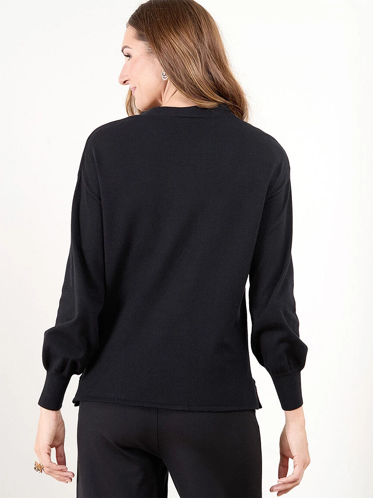 Pullover Boatneck Sweater