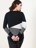 Long Sleeve V-Neck Pullover Sweater