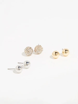 Stud Ball Earring Pack