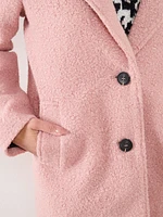 Boucle Lipstick Coat