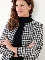 Iconic Houndstooth Jacket