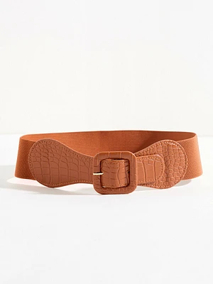 Crocodile Stretch Belt