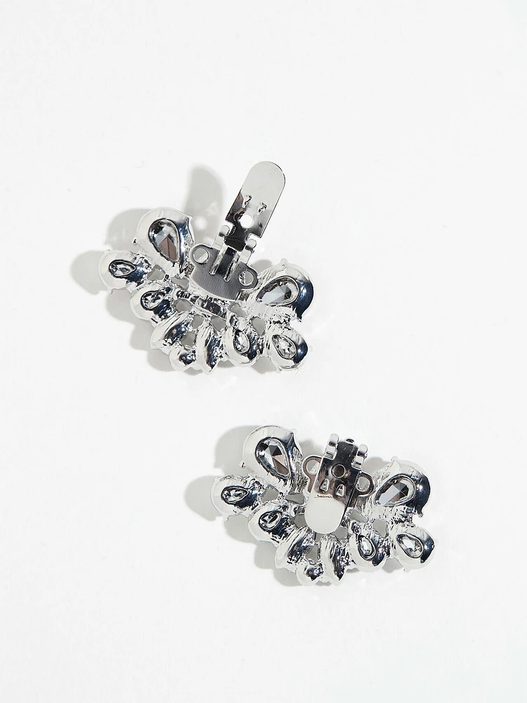 Crystal Shoe Clips