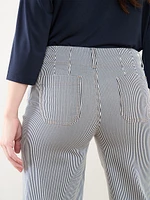 Haylie Wide Leg Stripe Jean