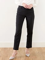 Emily Microtwill Slim Leg Pant