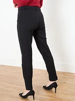 Emily Microtwill Slim Leg Pant