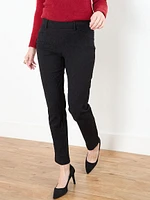 Emily Microtwill Slim Leg Pant