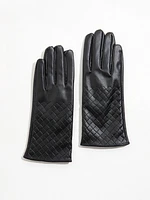 Vegan Leather Gloves