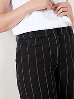 Hannah Windowpane Wide Crop Pant