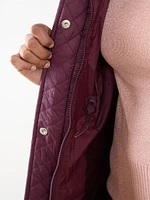 Petite Quilted Mid-Weight Vegan Down Coat