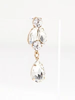 Crystal Teardrop Earrings