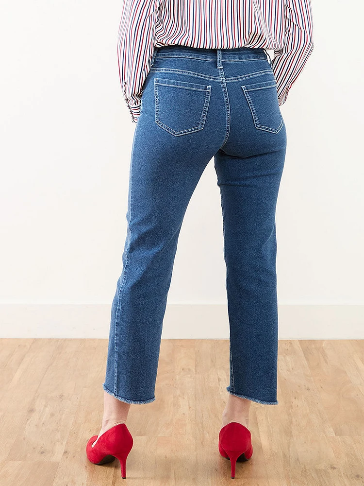 Olivia Mid Wash Ankle Jean