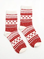 FairIsle Crew Socks