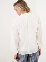 Long Sleeve Peasant Blouse