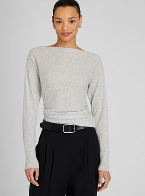 Cashmere Boatneck Sweater