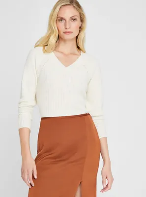 Cashmere V-Neck Sweater