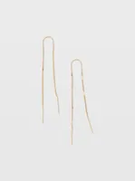 Serefina Bar Threader Earrings