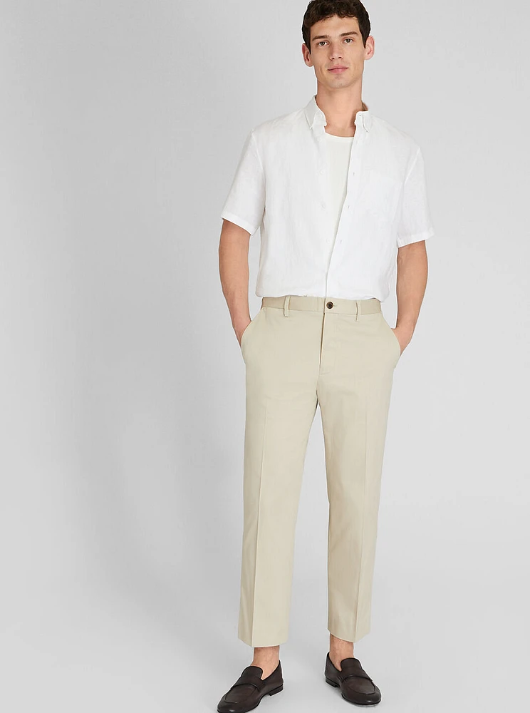 Straight Cropped Fit Pant