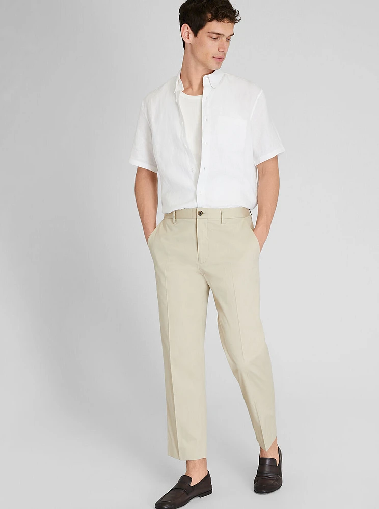 Straight Cropped Fit Pant