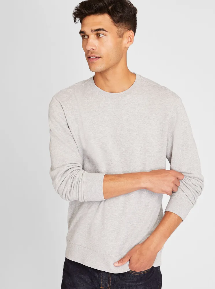 Classic Cotton Terry Crewneck Sweatshirt