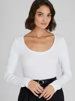 Carolena Scoop Neck Top