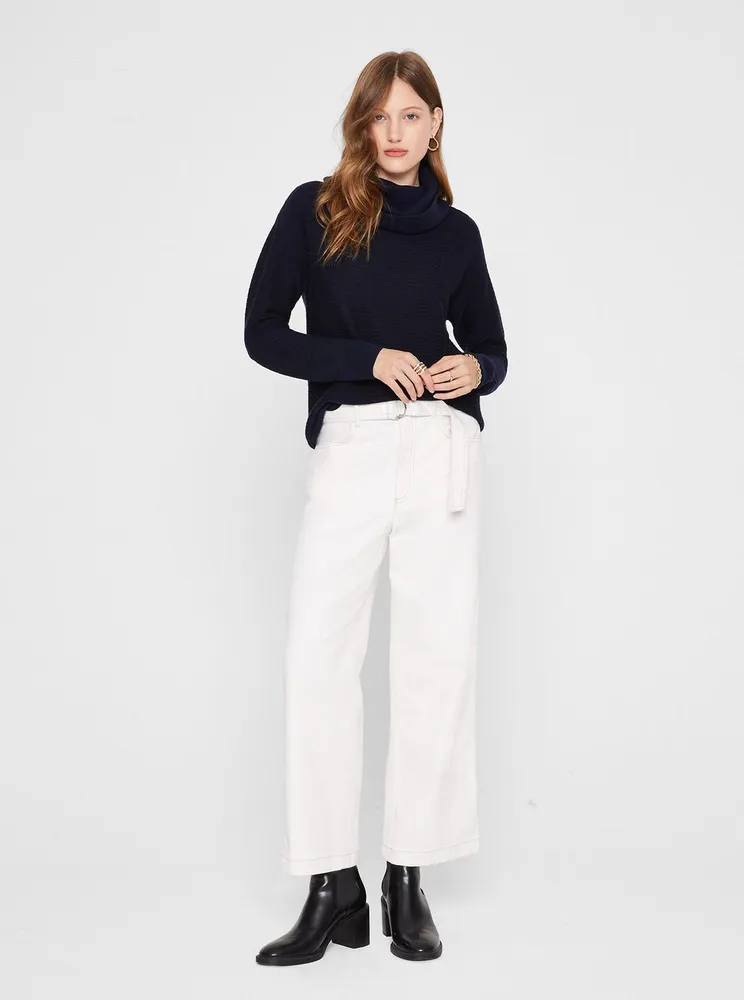 Contrast Stitch Utility Pant