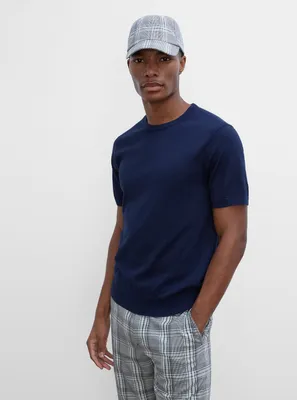 Short Sleeve Merino Sweater