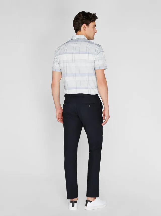 Refined Pintuck Trousers