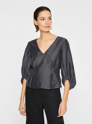 Pitch Sleeve Blouse