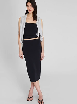 Contour Midi Tube Skirt