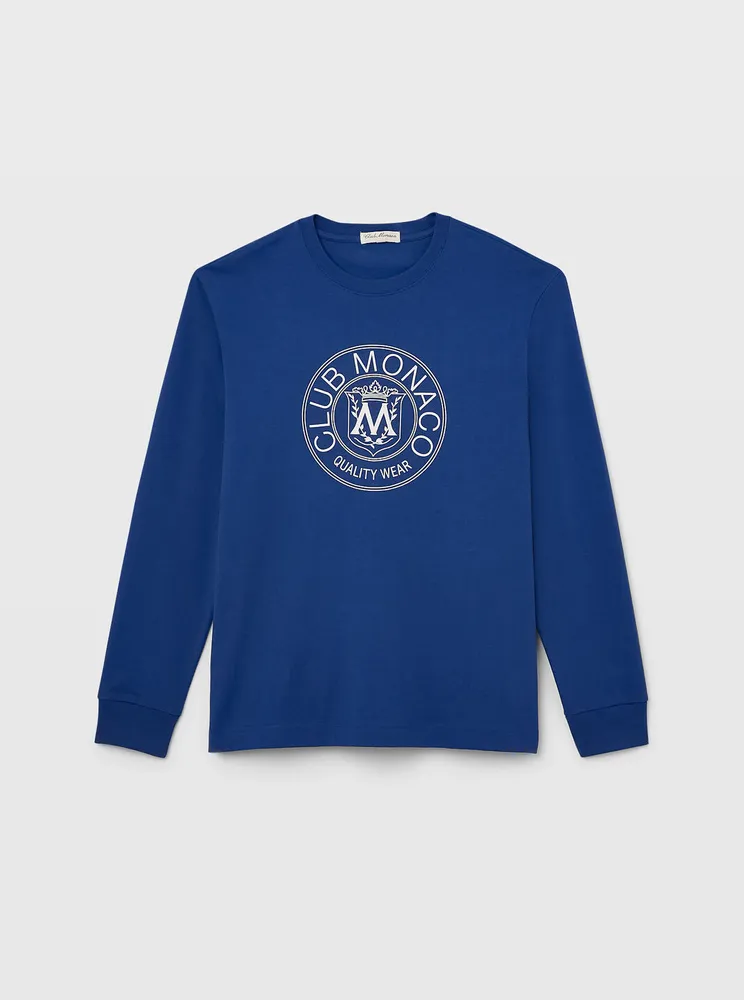 Crest Long Sleeve Tee