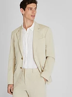 Italian Silk Linen Suit Blazer