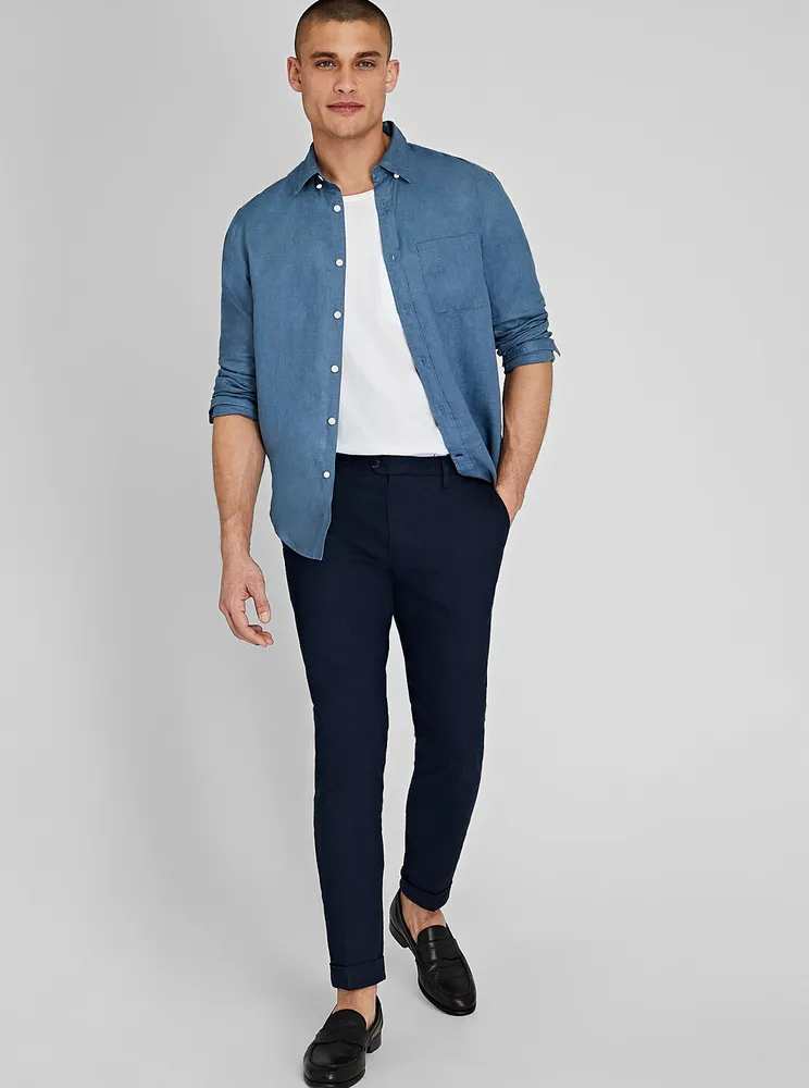 Sutton Linen Dress Pant